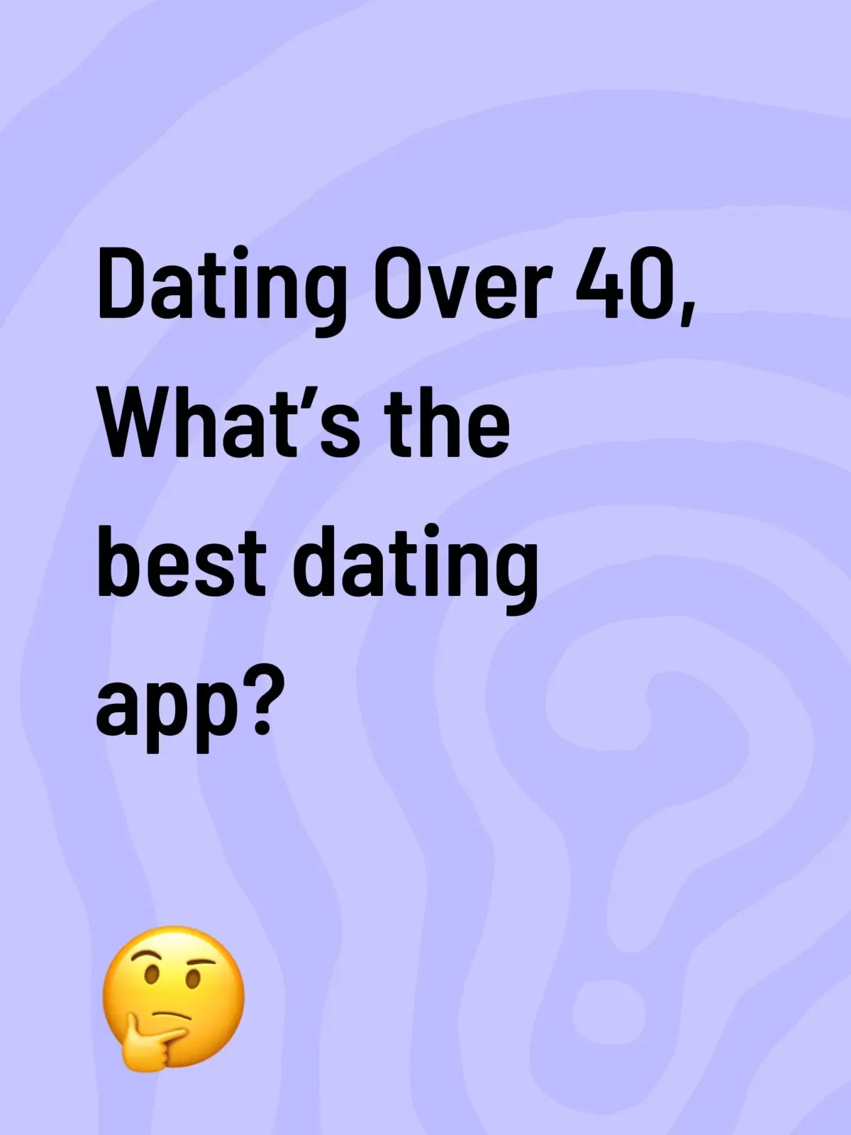 Dating after 40 hits different 💅🏾 We know what we want, what we don’t want, and we’re not swiping for sport. So tell me—what’s YOUR go-to dating app for grown woman energy? 