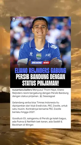Breaking News❗#fyp #hamdanitv #elianoreijnders #persibbandung #tiktok 