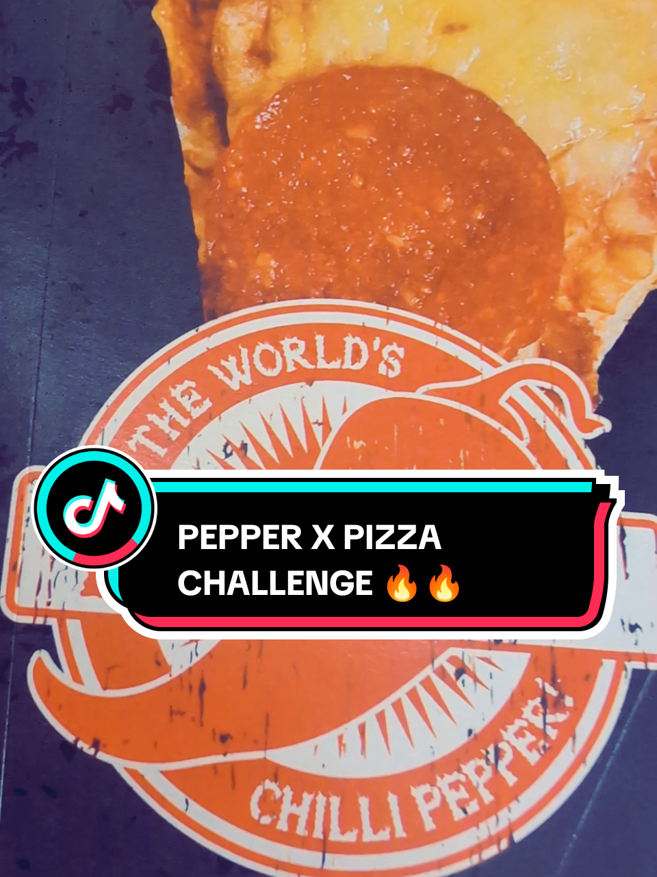 GOT DARED TO TRY THE @IcelandFoods PEPPER X PIZZA SLICE 🔥🔥 #fyp #viral #FoodTok #review #challenge 