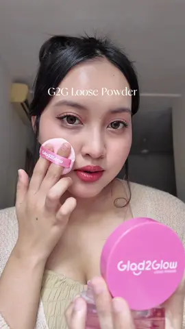 Soft matte, Smooth finish with G2G Loose Powder 💕 #loosepowder #powderviral #g2gloosepowder #glad2glow 