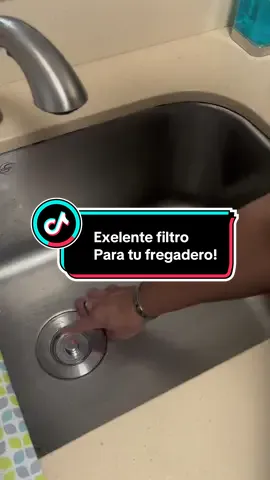 Exelente filtro para tu fregadero! 🥺 #filtro #fregaderolimpio #cocina #kichengadget #aquientiktok 