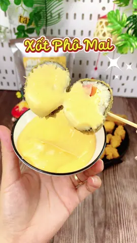 Xốt Phô Mai Beo' Ngậy thơm Phomai chấm đồ chiên rán, hải sản, trộn mỳ ngon lắm nha!✨🍗🦞🦀🍟🥔🍤🌭 #xotphomai #sotphomai #tanzy #phomai #monngonreview 