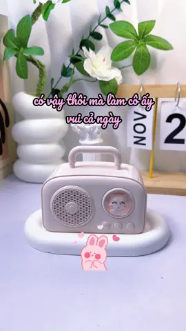 Loa bluetooth mini tặng người yêu ❤️❤️ #windoo #decor #quatang #loa 