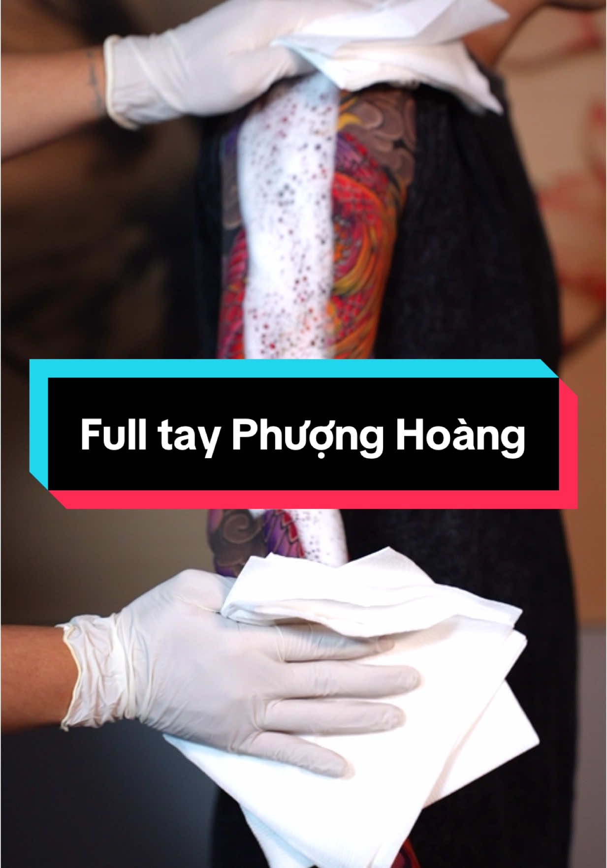 Full tay phượng hoàng tại Minh Tân tattoo #tattoo #xamhinhnghethuat #nhatco 