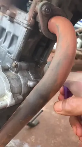 Cara Ampuh Mengatasi Karat pada Mesin Motor #tukang 