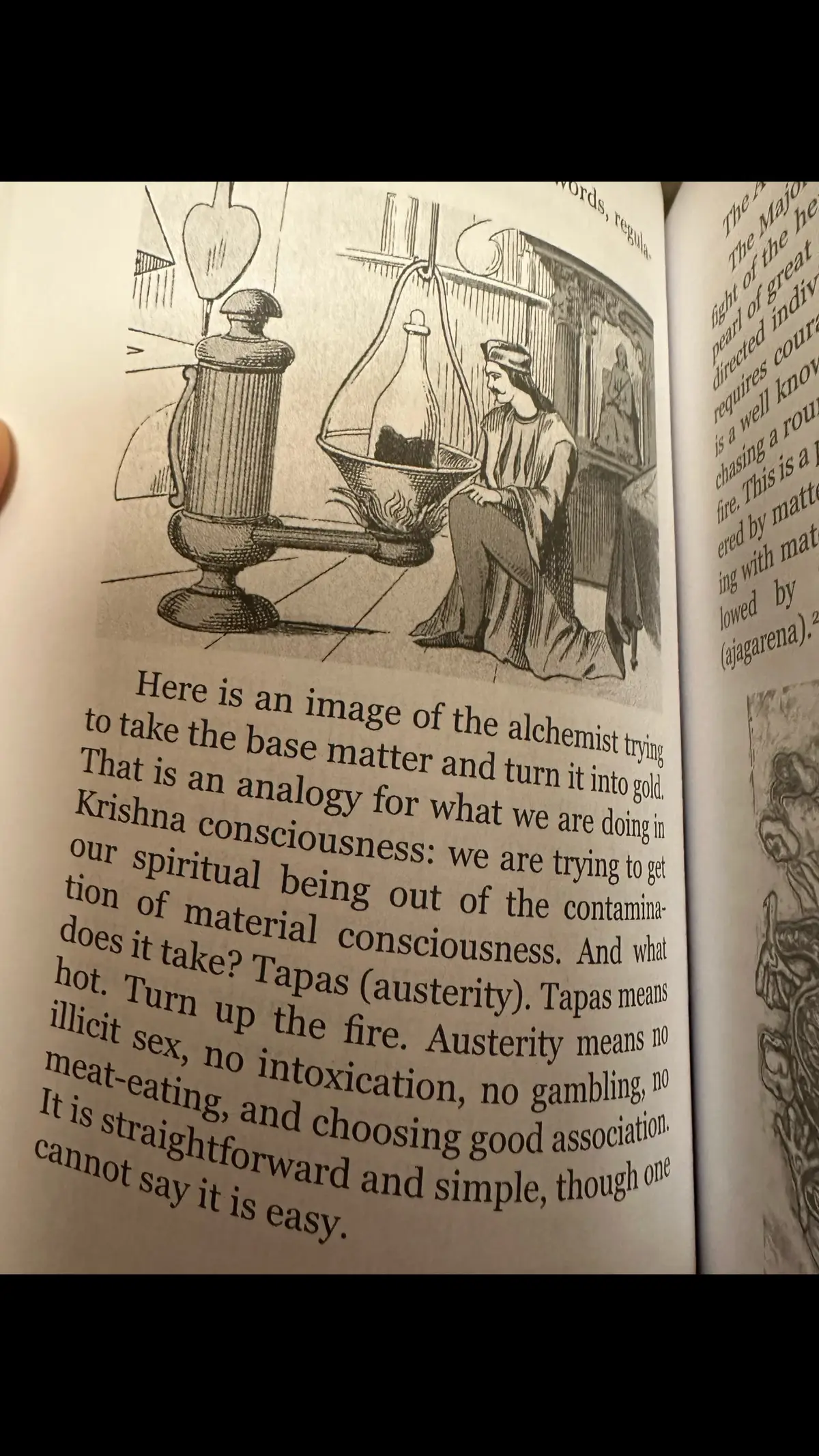 After I left my ex husband a childhood friend said to me “don’t think you will get married again before me” wow I thought to myself. What does my love life have to do with someone else’s? In yoga and in religion we have commandments/yamas. They are rules which helps us to align our hearts with God. When our hearts are aligned with God people see us clearly and we see ourselves clearly. When we see ourselves clearly we are not concerned with being like the person next to us we are focused on being more ourselves and attracting the person God chose for us who is typically very much aligned with your soul and not the person next to you. The image attached shows a picture of an alchemist. One who takes things and turns them to gold. This is what we are meant to do with ourselves so our hearts don’t become tainted by anything God puts on our path and we can continue to see clearly and love clearly. It mentions some ways to work towards a clear mind and body. To achieve a state of higher consciousness in yoga a clear mind is a must. Hence the suggestions. Real love unfortunately is envied because it’s the most valuable thing on this earth but it shouldn’t be. If we put this energy into loving ourselves it overflows from God. #followlove#followGod#pray