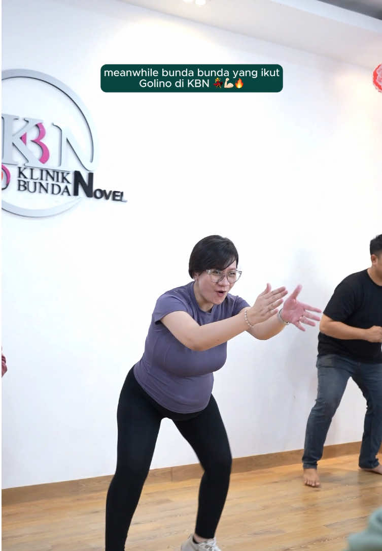 semuanya pasti bakal excited kalo senam Golino di KBN🤩🔥 #bidannovel #klinikbundanovel #golino #bumil #xzyabc 