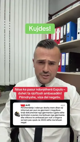 Kujdes! Nëse ke pasur ndonjëherë Expuls – duhet ta njoftosh ambasadën! Përndryshe, viza del negativ. #fyp #foryou #tiktok #metibajrami #muhametbajramimeti 