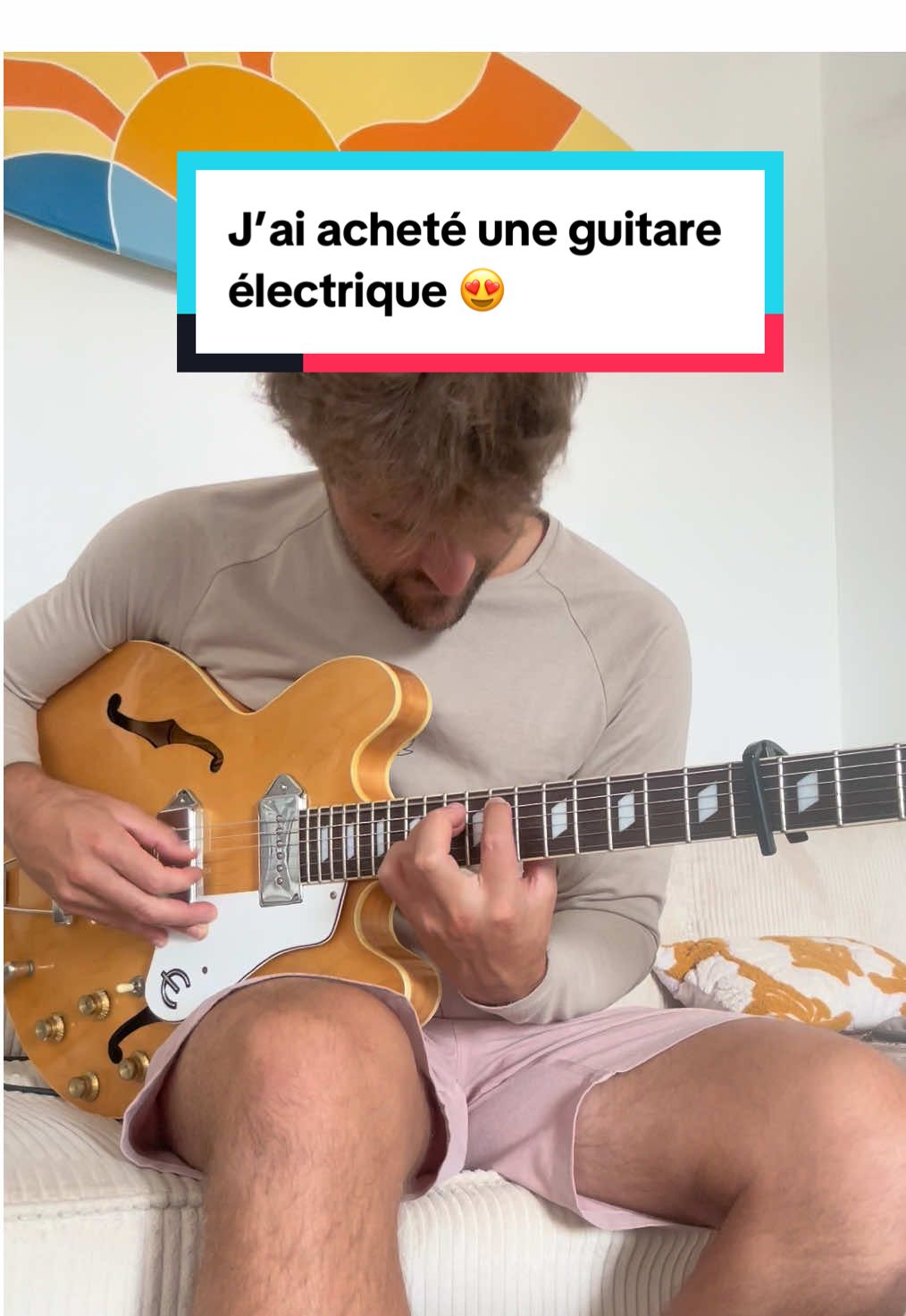 C’tambiance.. 🥰 #guitare #epiphone #mood 