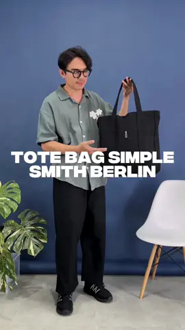 Tote bag yang simple tapi bisa muat banyak barang bawaan kalian @Smith Berlin  #rekomendasitotebag #totebag 