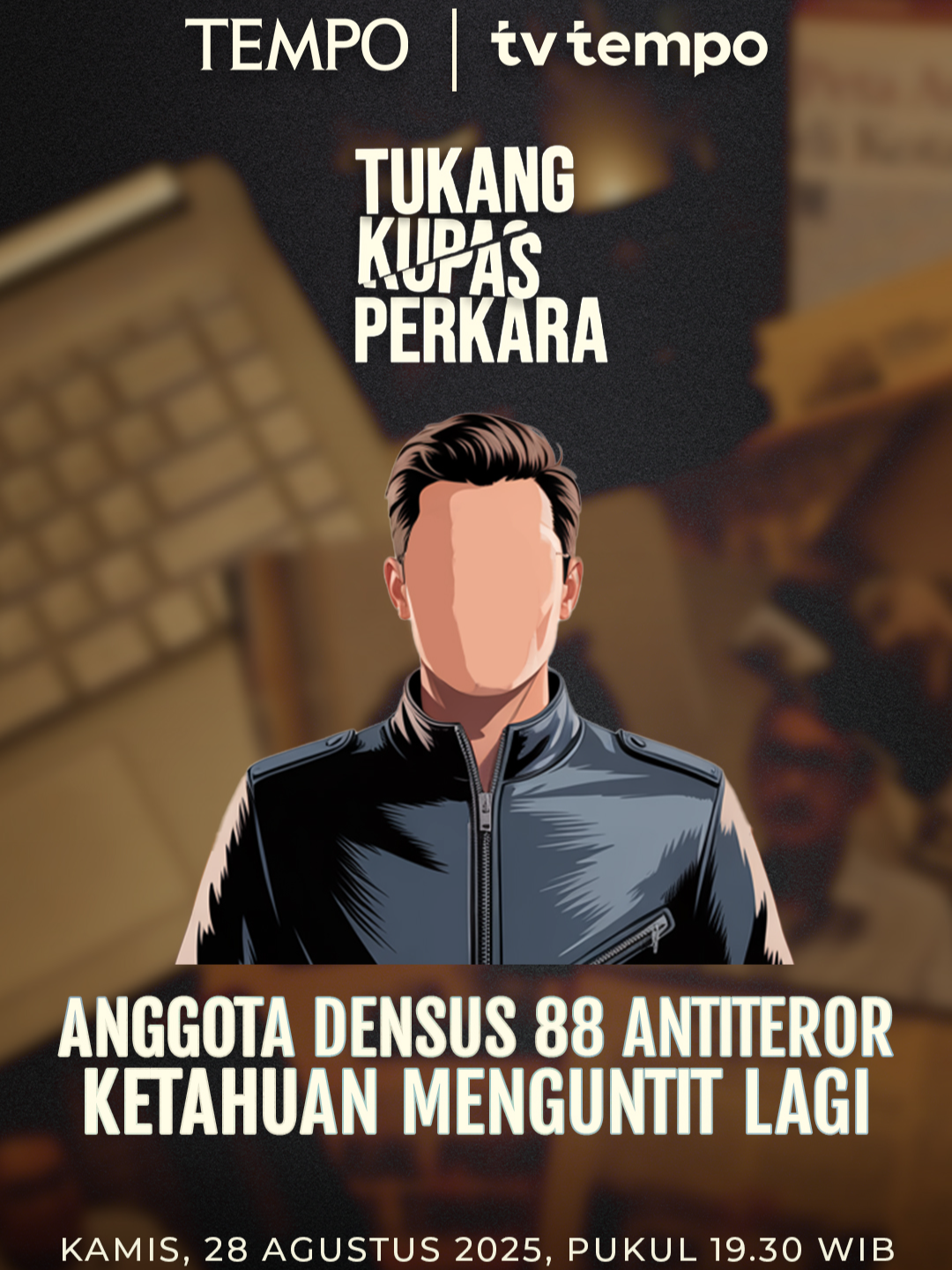 Anggota Densus 88 Antiteror Ketahuan Menguntit Lagi Seorang anggota Densus 88 Antiteror Polri kembali ditangkap karena diduga memata-matai seseorang. Peristiwa ini ditengarai terhubung dengan kasus penguntitan Jampidsus Febrie Adriansyah pada Mei 2024. #TukangKupasPerkara #Tempodotco