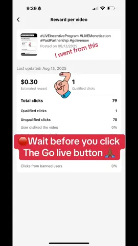 #LIVEIncentiveProgram #LIVEwithlowfollowers #PaidPartnership 