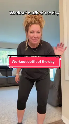 I am a snob when it comes to workout pants. They can’t move at all during squats , jumps, kicks etc. I cannot be fidgeting with my pants. There is nothing worse then capris that fall down your calves too. These check all the boxes! #workoutfit #tiktokshoplabordaysale #womenstshirt #graphictees #offtobodypump 