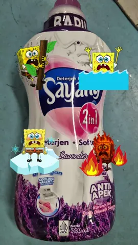 sayang det 2in1 botol 700ml lavender #botol #detergentcair #sayang 