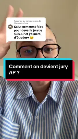 Réponse à @Claryss LaPerle  Comment devenir jury en IFAP ? #auxiliairedepuericulture #ap #selectionsauxiliairedepuericulture #selectionsap #concoursap #ifap #formationap #juryap #oralap #dossierifap 