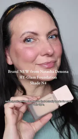 If creasing makes you want to give up on foundation—don’t. A foundation that feels like couture skincare. HY-Glam glides on dewy, then seamlessly self-sets into a radiant, blurred finish—no powder required. Hydrating, creaseless, and luminous all day. Now available at natashadenona.com, @sephora  and @Ulta Beauty  @Natasha Denona @beautytap  #ndxbtpdaug25 #hyglam #natashadenona #foundation #foundationreview 