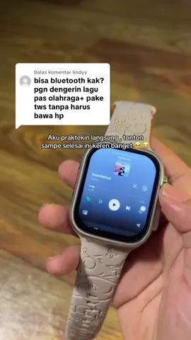 Membalas @lindyy udah kaya hp banget ka ini tuuu😭 bagus banget kerennn dan canggih! Gaakan nyesel deh kalo beli ini 🥰 #smartwatch #smartwatchviral  #smartwatchreview 