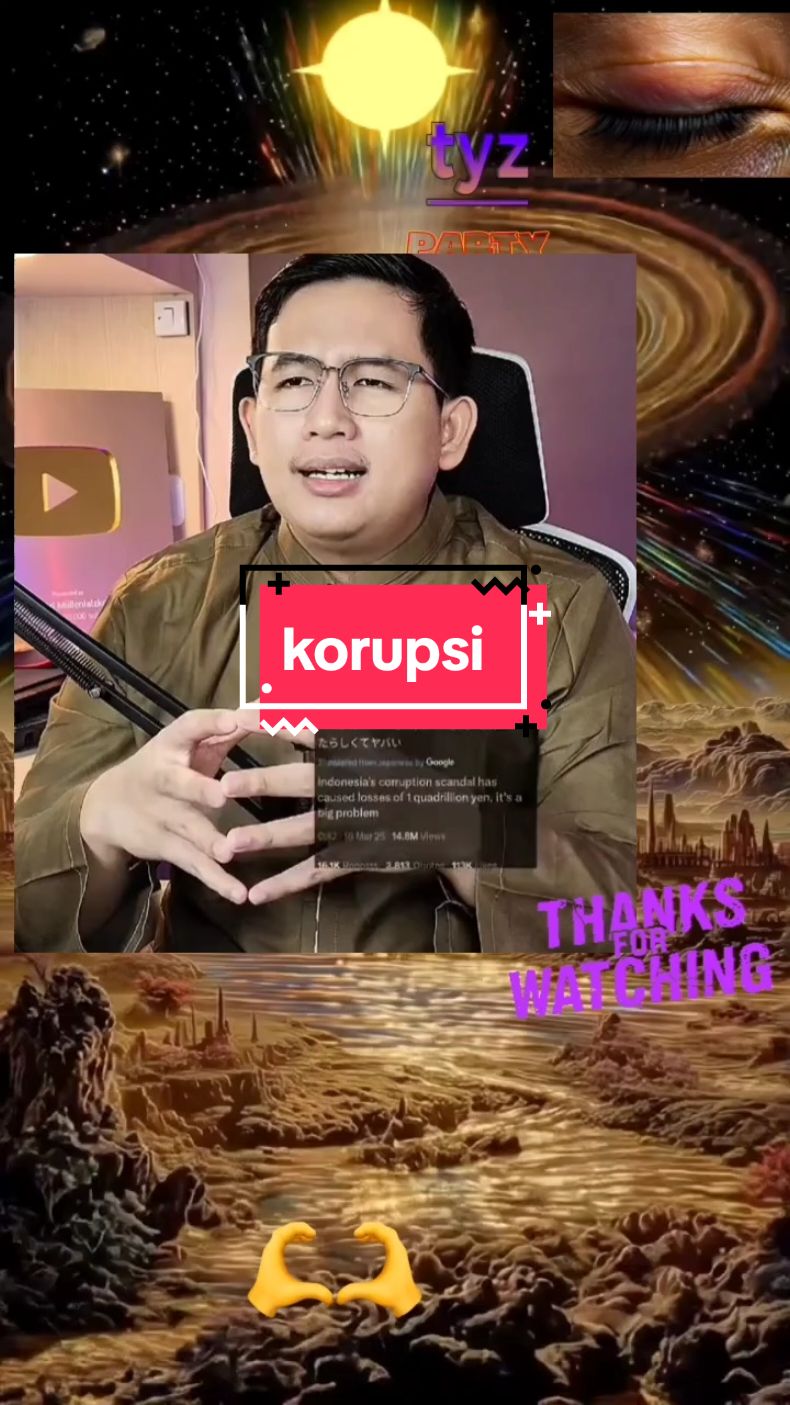 Indonesia sarang koruptor #indonesiakini#korupsi#koruptor#fyp#foryoupage# negara lain mengira Indonesia sarang koruptor