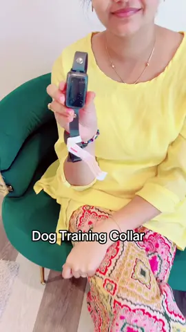 Dog Training Collar with 4 Modes #dogtrainingcollar #trainingcollar #dogneeds #izalak #tiktokshop 