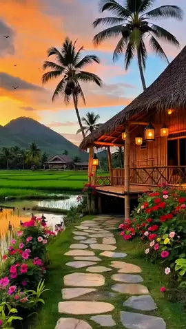 ada yang temenin gak,,kita duduk disini,, #kampung #foryou #fyp #suasanadesa #foryou 