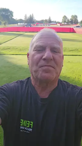 ON THE YELLOW COURSE AT THE BETHPAGE GOLF COURSE ⛳️ DOING 8.8 MILES. WILL HAVE 527 MILES DONE. FOR THE 69TH DAY IN A ROW EXERCISING TO EXHAUSTION. FAVORITE NUMBER FAVORITE POSITION. COLLEGE FOOTBALL TONIGHT. WE MADE IT. I LOVE YOU ❤️.