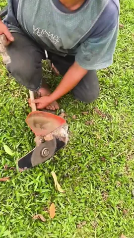 Trik Rahasia: Kabel Tis Bisa Ganti Pisau Pemotong Rumput #tukang 