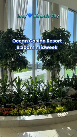 #creatorsearchinsights Morning at Ocean Casino Resort in Atlantic City, New Jersey #indyatlanticcity 
