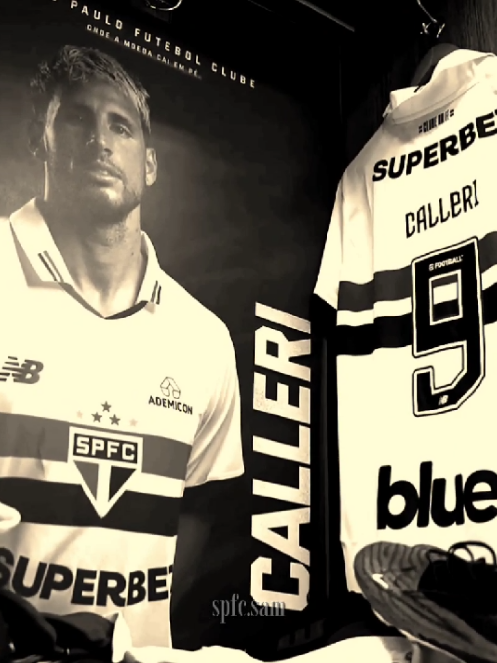 nosso camisa 9. #saopaulo #spfc #foryou #calleri 