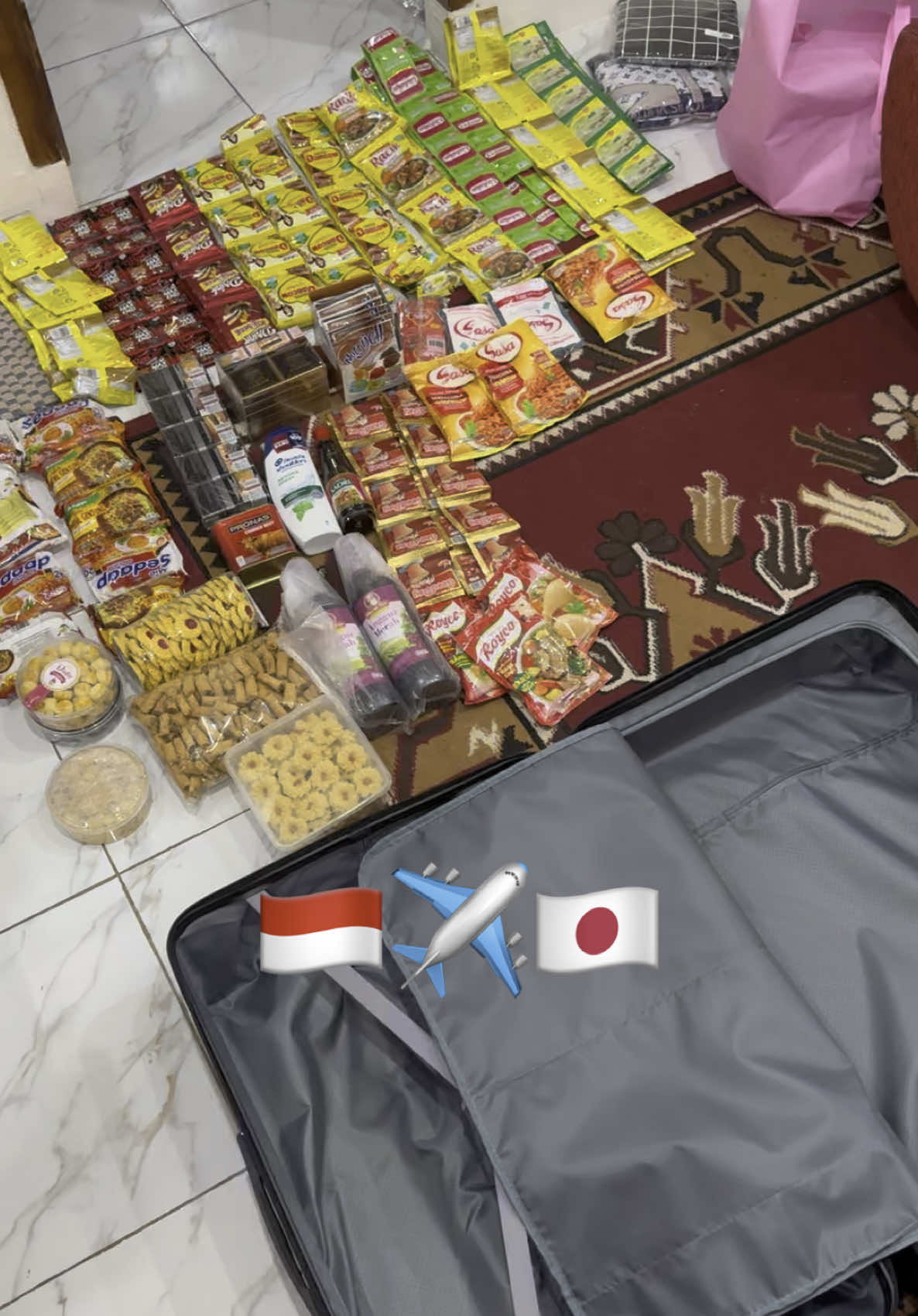 Isi koper merantau kejapang versi watashi 🫣 Bawa 2 koper 1 nya sebelah masih kosong 🗿 #kenshuuseijapan🇮🇩🇯🇵 #kerjaluarnegeri #fyp #tokuteiginou #kenshuseijapan🇮🇩🇯🇵🎌 