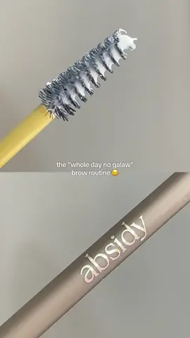 i totally get the hype now over this brow duo 🫣 also yes, i have a stye 😞    #absidybeauty #browduo @Absidy Beauty 