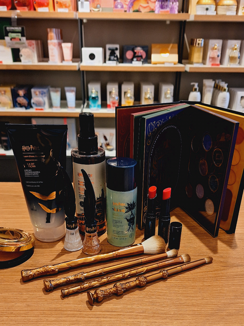 Lançamento Quem Disse, Berenice? Harry Potter ✨️🖤 #fyp #maquiagem #harrypotter #oboticario #lançamento 
