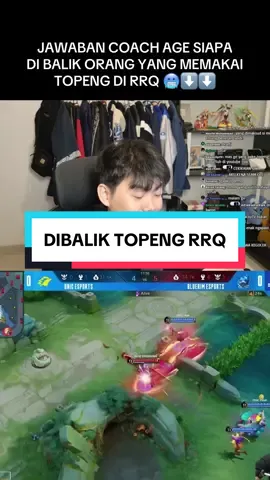 Jawaban coach age dibalik topeng RRQ !! 🥶🥶#HonorofKings #HOKMangaCrossover #HOKID #rrq #fyp @Mobile Legends @Steven Age 