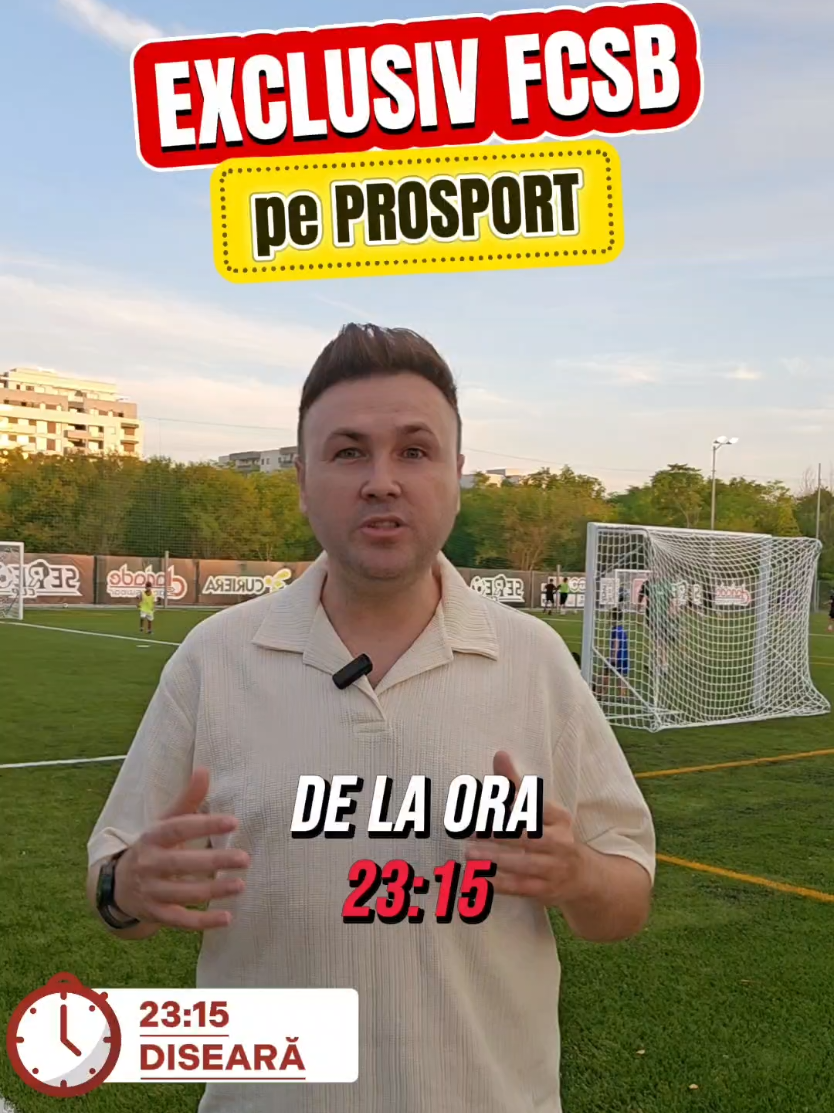 STELIȘTI!🚨 EXCLUSIV FCSB - noua emisiune dedicată fanilor CAMPIOANEI ROMÂNIEI!  Debutăm imediat după meciul FCSB - Aberdeen din Europa League! Te aștept pe LIVE la ProSport pentru a-ți citi comentariul și întrebările pe care le vei lăsa în chat! Cea mai iubită echipă din România avea nevoie de o EMISIUNE SPECIALĂ, iată că de azi acest lucru se va intâmpla. #ExclusivFCSB #AlinGrigore #ProSport #FCSB 
