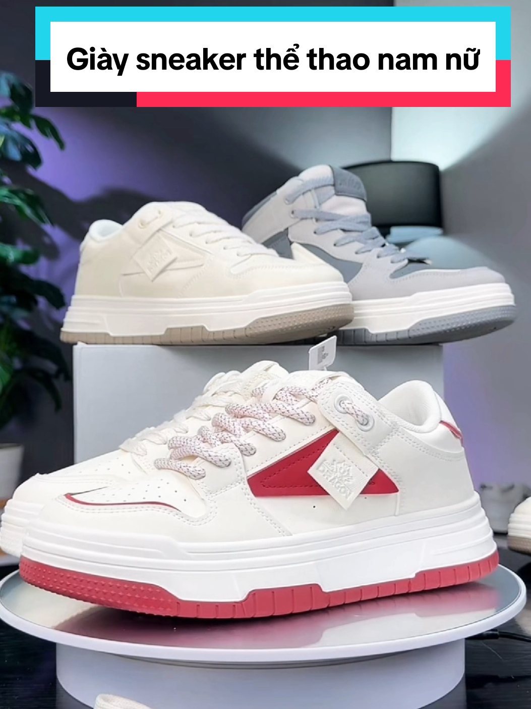 Phiên Bản nâng cấp] Giày sneaker thể thao nam nữ Enter Dragon De Monaco 2025 ( Đi tăng lên 1 size so với size giày thông thường)#xuhuong #viral #giaythethao #xuhuongtiktok 