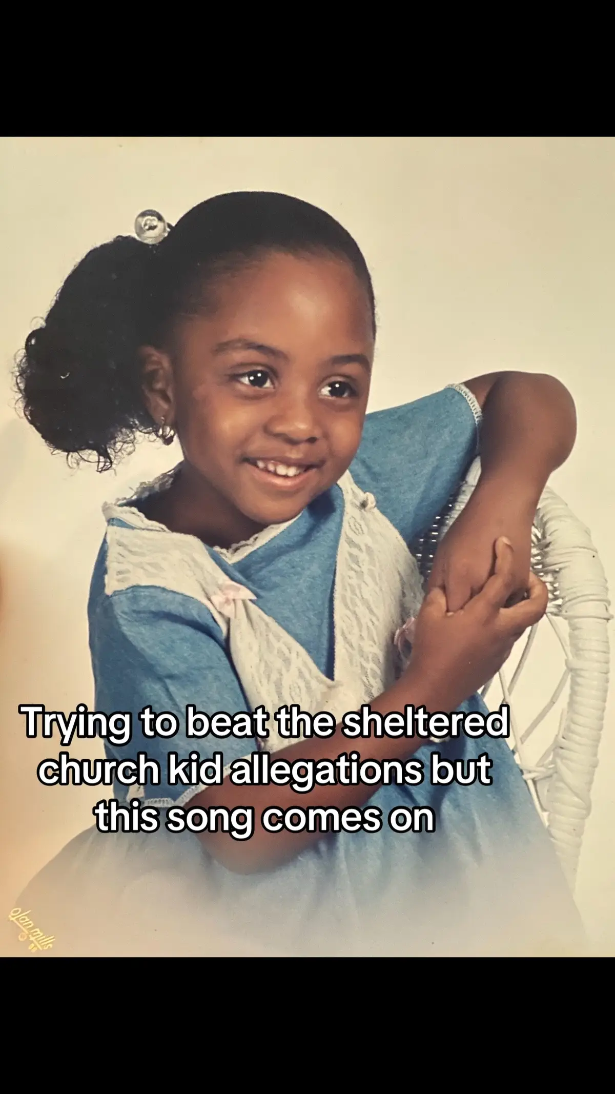Trying to beat the sheltered church kid allegations but this song comes on