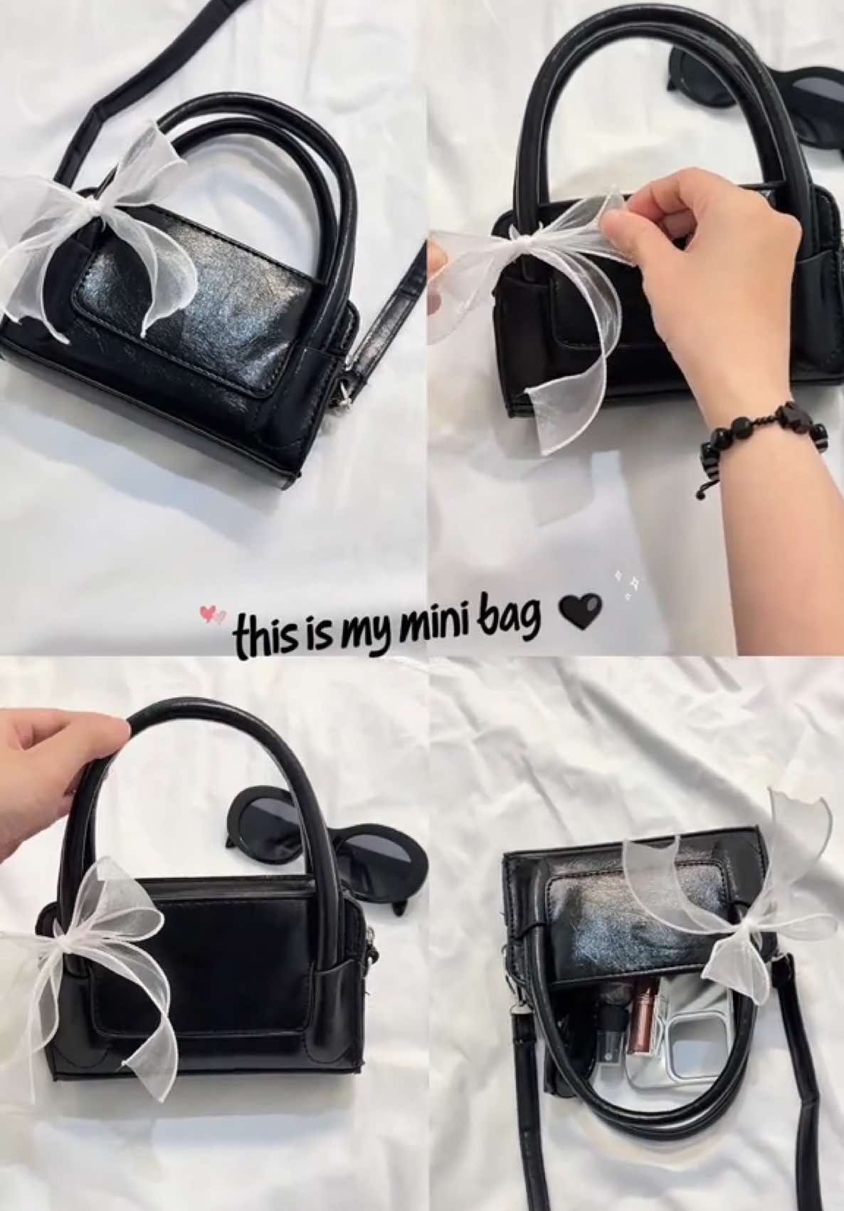🎀 +1 em mini bag, basic nhưng cực xinh. #tuixachnu #tuimini #basicbag #xuhuong #trending 