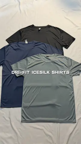 Dri-fit icesilk shirt na pwedeng pang porma and pang gym #drifit #drifitshirt #icesilk #icesilkshirt #shirtformen 