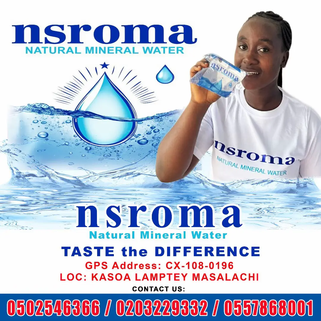 Naturally sourced, naturally refreshing! ✨ Nsroma Natural Mineral Water is your go-to for pure hydration. Try it today! 💦 #MineralWater #HealthyLiving #NsromaNaturalWater 