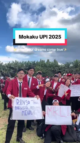 Haii Marel 25👋🏻 KEREN BANGET SEMANGAT NYAA GA PERNAH OFF✨🫶🏻 Yuk! kasih pesa dan kesan Mokaku UPi 2025 dikolom komentar  #mrlupi #mokakuupi2025  #upibandung 