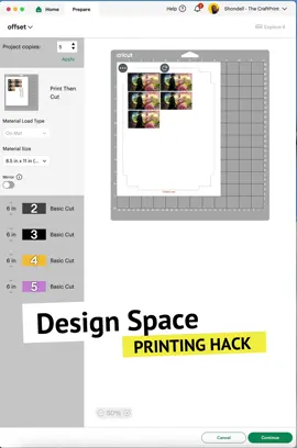 Printer down? No problem 🙌⁣ ⁣ In today’s video I’m showing you a 𝗣𝗿𝗶𝗻𝘁 𝗧𝗵𝗲𝗻 𝗖𝘂𝘁 𝗵𝗮𝗰𝗸—how to save your Cricut Design Space print as a PDF so you can take it somewhere else to print (hello office supply store or friend’s printer 👀).⁣ ⁣ This is part of my Mastering Design Space series—make sure to follow me for more tips and tricks to help you turn your craft into cash.⁣ ⁣ And don’t forget to check out my shop at 𝗧𝗵𝗲𝗖𝗿𝗮𝗳𝘁𝗣𝗿𝗶𝗻𝘁𝗦𝗵𝗼𝗽.𝗰𝗼𝗺 for all your crafting essentials—from glitter cardstock and acetate sheets to adhesive foam squares, SVGs, and Canva templates!⁣ ⁣ #CricutDesignSpace #PrintThenCut #CricutHack #CricutTips #CricutMade         