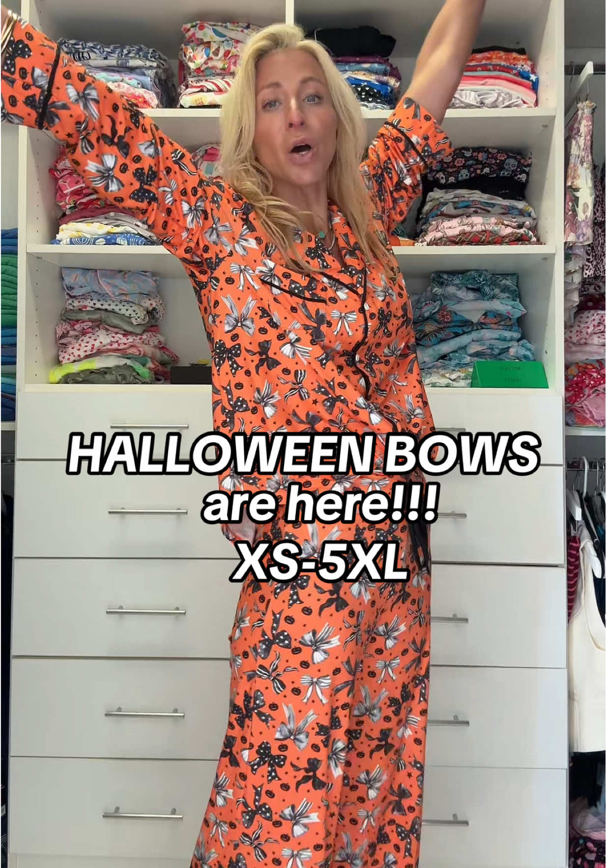 I can’t wait to see you on the LIVE today at 12pm est! 🖤🧡 Discounts, FREE gift with purchase, Flash sales, giveaways & more!! It’s going to be a blast!!! ✨ #fall #spookyseason #pajamas #coquette #tiktokshopcreatorpicks 
