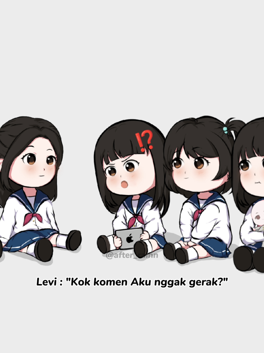 Lep pindah gen lep🥺😭 #levijkt48 #kimmyjkt48 #nalajkt48 #araliejkt48 #nachiajkt48 