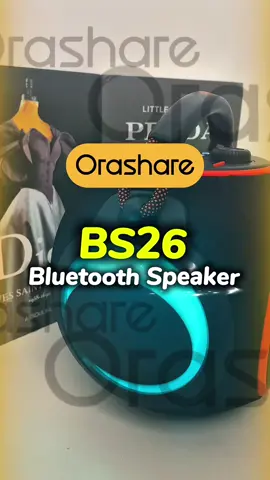 Amplify your vibe with the Orashare BS26: Waterproof, portable, and perfect for tunes anywhere! #orashareph #bluetoothspeaker #dontmissout #ordernow #fypシ゚ 