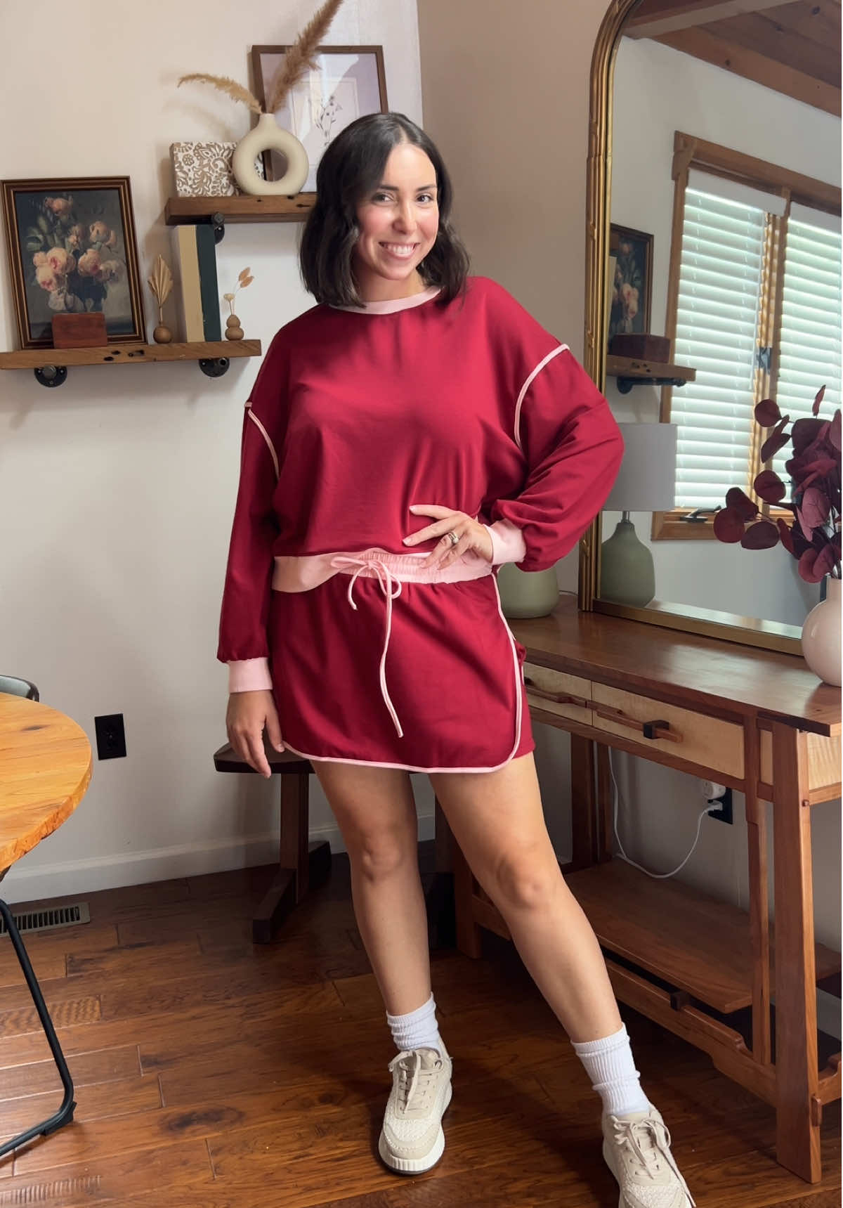 Two skort sets (with pockets) and two personalities. Somehow I’m both 🤩🩷 which one is your fav?! Added both of these to my showcase. They go so quick!!