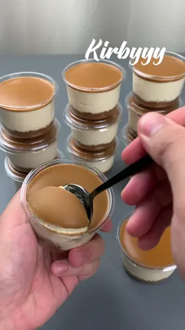 No Bake Biscoff Cheesecake Cups #kirbyyy  250g biscoff cookies 1/2 cup melted butter 500g all purpose cream 500g creamcheese 1/2 cup powdered sugar 1 tsp vanilla extract
