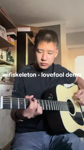 lovefool demo #fyp #guitar #rock #alexg #wifiskeleton 