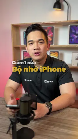 Giảm một nửa bộ nhớ trên iPhone #appleno1 #suatao24h #meohayiphone #iphone #suaiphone 
