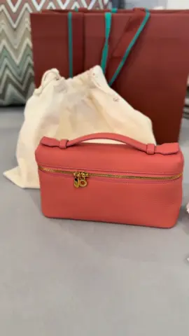 Loro Piana Extra Pocket L19 Dark Bubblegum/Sun Gold💖🍭 #loropiana #bag #creatorsearchinsights #fy #fyppppppppppppppppppppppp 