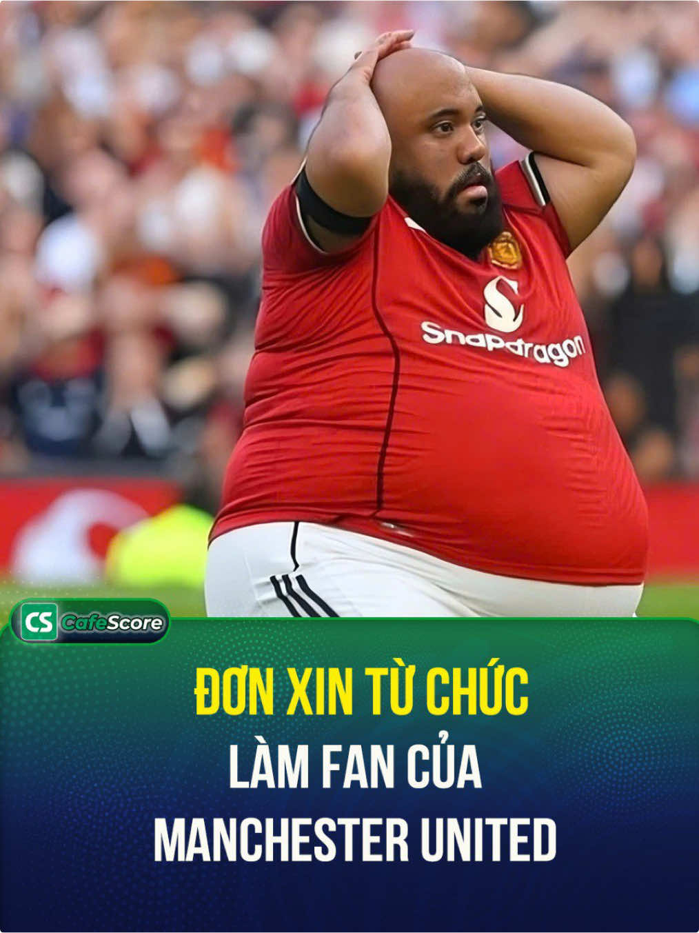 Đã cố yêu, đã cố tin, đã chờ phép màu… nhưng rốt cuộc chỉ nhận lại thêm một cú sốc nữa. Có lẽ đây là giới hạn rồi, giọt nước cuối cùng cũng tràn ly. Xin lỗi MU, tôi… không thể chịu đựng nổi nữa.” - CafeScore 💔 #fanmu #MUVN #carabaocup #EPL #CafeScore