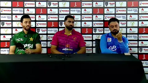 A Captain's Press Conference UAE vs PAK Vs AFG I UAE Tri Nation T201 Series 2025#afghanistan #fyp 